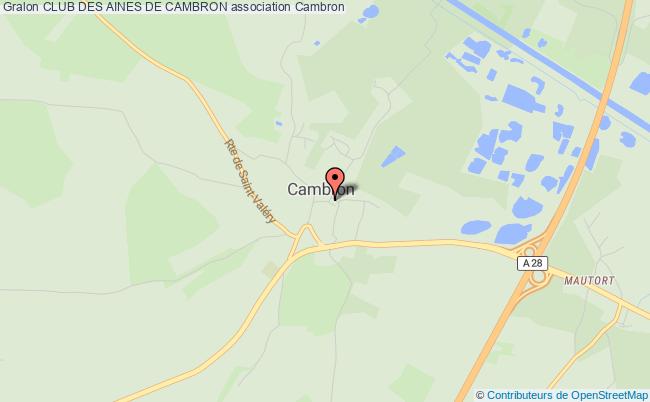 plan association Club Des Aines De Cambron Cambron