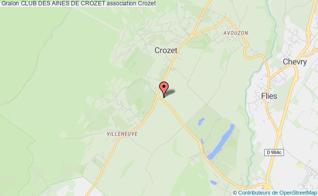 Club des aines de crozet association 3ème âge crozet hameaux Crozet