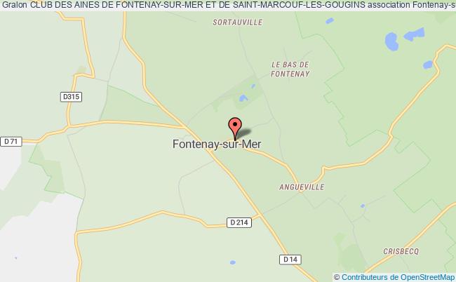 plan association Club Des Aines De Fontenay-sur-mer Et De Saint-marcouf-les-gougins Fontenay-sur-Mer