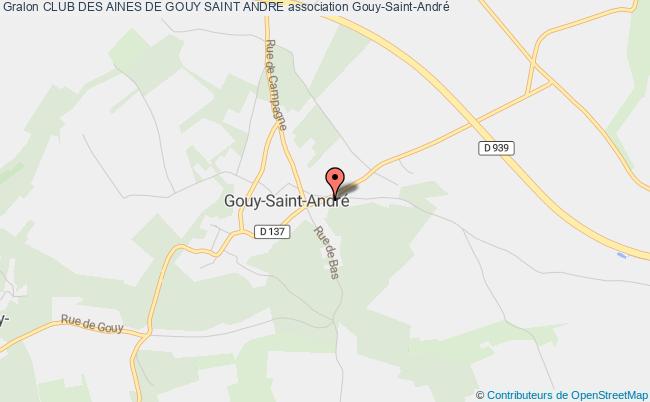 plan association Club Des Aines De Gouy Saint Andre Gouy-Saint-André