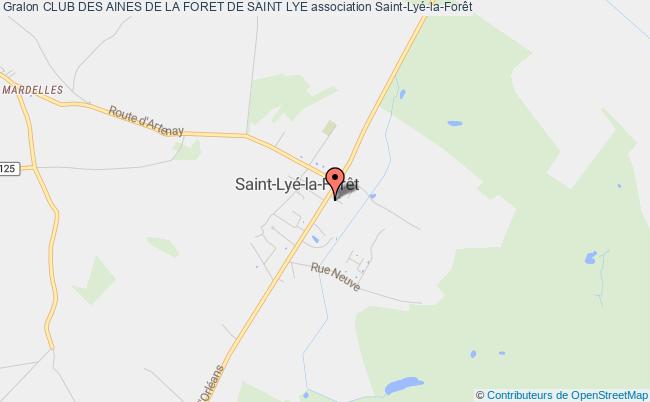 plan association Club Des Aines De La Foret De Saint Lye Saint-Lyé-la-Forêt