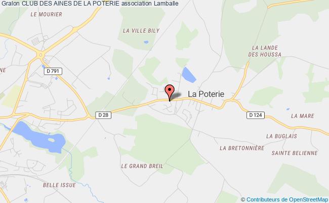 plan association Club Des Aines De La Poterie Lamballe-Armor