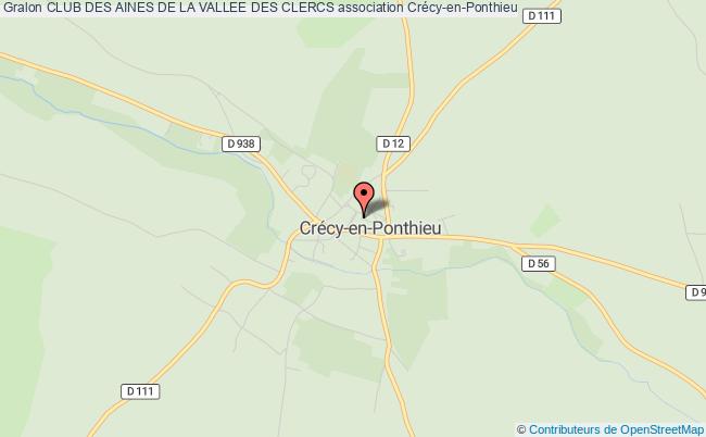 plan association Club Des Aines De La Vallee Des Clercs Crécy-en-Ponthieu