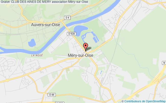plan association Club Des Aines De Mery Méry-sur-Oise