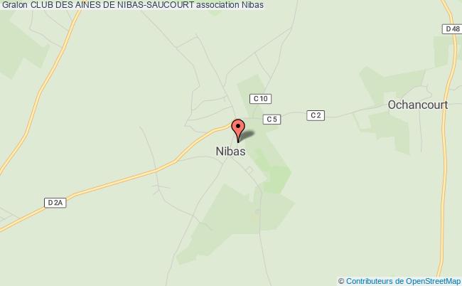 plan association Club Des Aines De Nibas-saucourt Nibas
