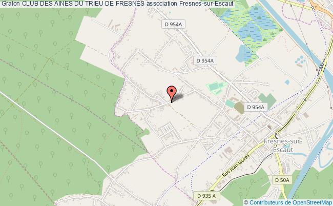 plan association Club Des Aines Du Trieu De Fresnes Fresnes-sur-Escaut