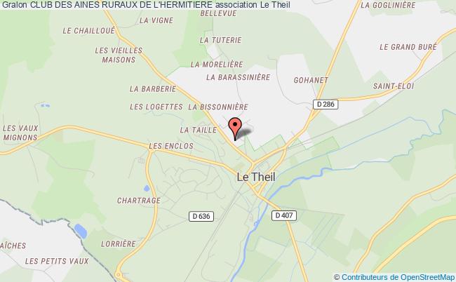 plan association Club Des Aines Ruraux De L'hermitiere 