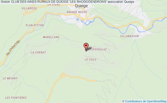 CLUB DES AINES RURAUX DE QUEIGE 'LES RHODODENDRONS'