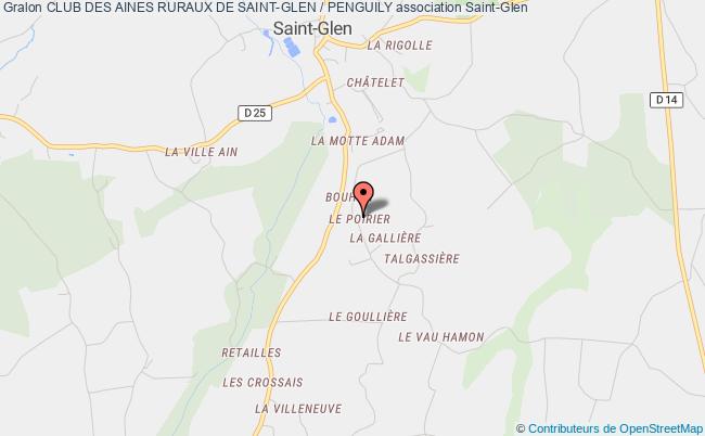 plan association Club Des Aines Ruraux De Saint-glen / Penguily Saint-Glen