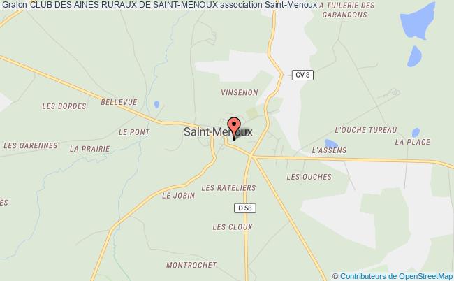 plan association Club Des Aines Ruraux De Saint-menoux Saint-Menoux