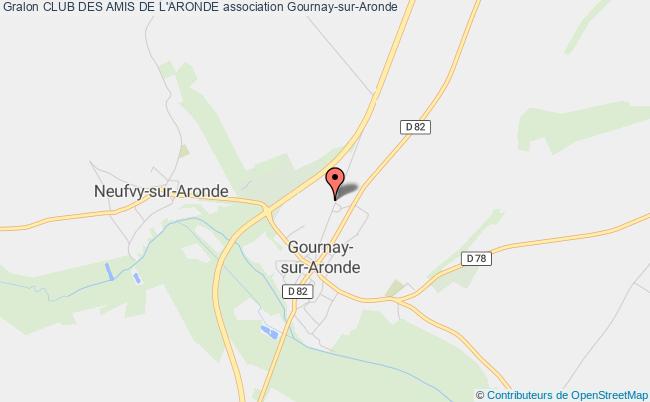plan association Club Des Amis De L'aronde Gournay-sur-Aronde