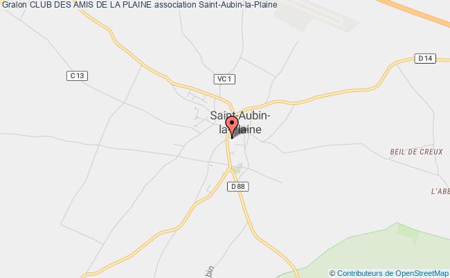 plan association Club Des Amis De La Plaine Saint-Aubin-la-Plaine