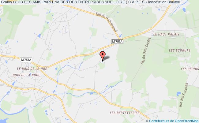 plan association Club Des Amis Partenaires Des Entreprises Sud Loire ( C.a.p.e.s ) Bouaye