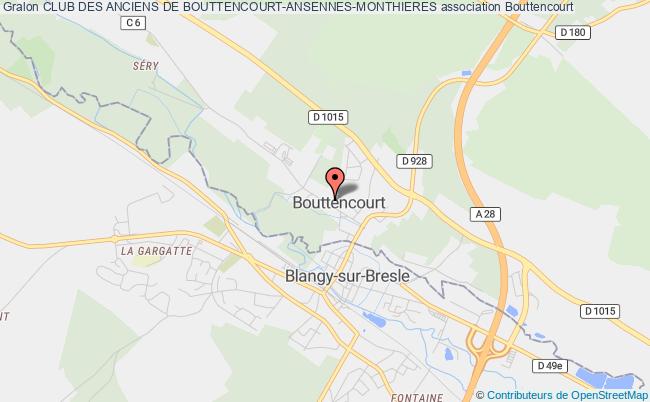 plan association Club Des Anciens De Bouttencourt-ansennes-monthieres Bouttencourt