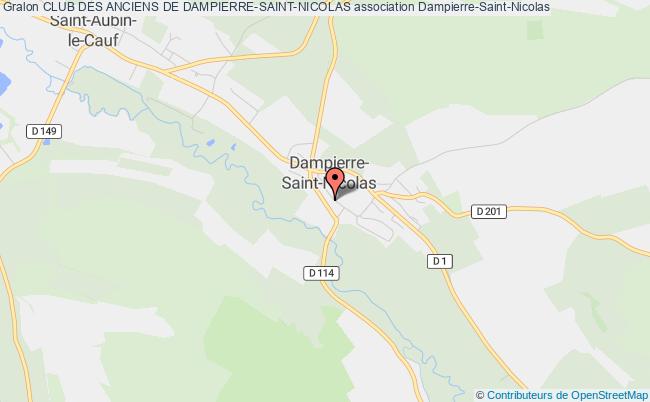 plan association Club Des Anciens De Dampierre-saint-nicolas 