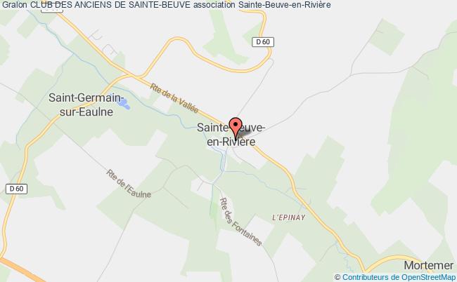 plan association Club Des Anciens De Sainte-beuve Sainte-Beuve-en-Rivière