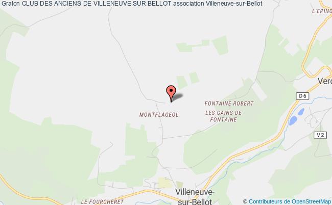 plan association Club Des Anciens De Villeneuve Sur Bellot Villeneuve-sur-Bellot