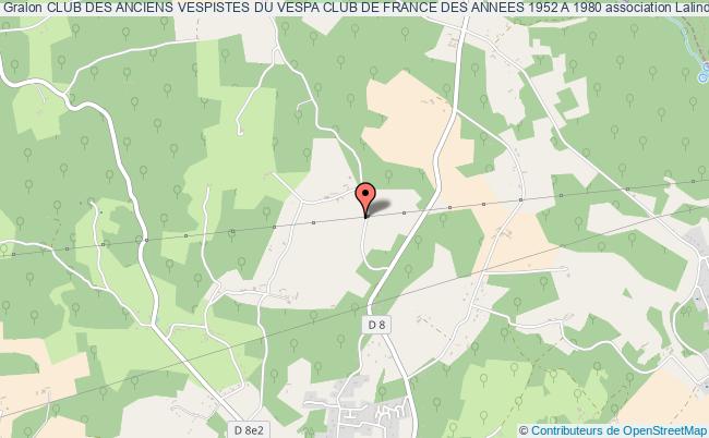 plan association Club Des Anciens Vespistes Du Vespa Club De France Des Annees 1952 A 1980 Lalinde