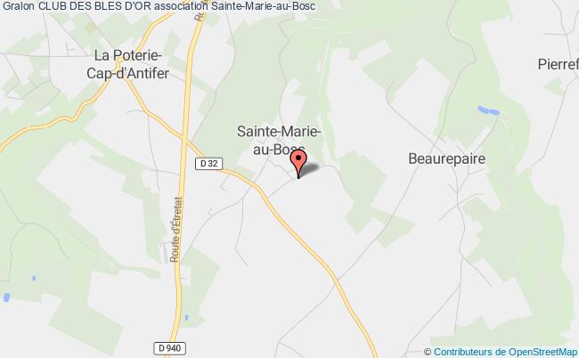 plan association Club Des Bles D'or Sainte-Marie-au-Bosc