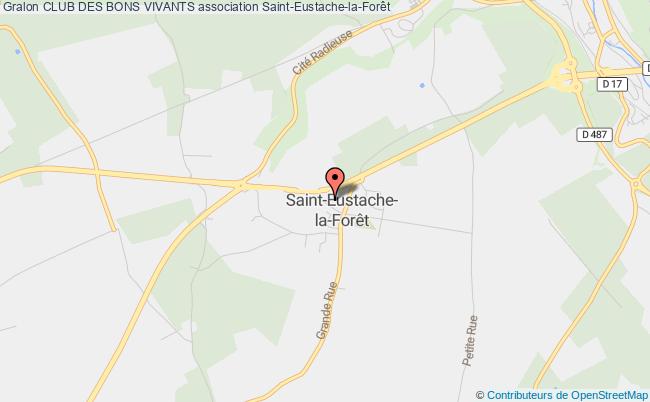 plan association Club Des Bons Vivants Saint-Eustache-la-Forêt