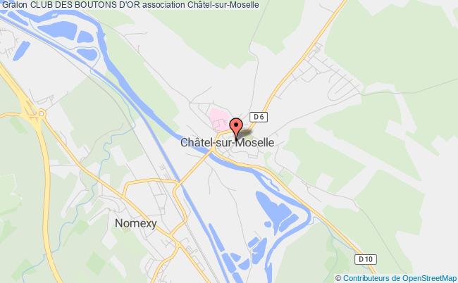 plan association Club Des Boutons D'or Châtel-sur-Moselle