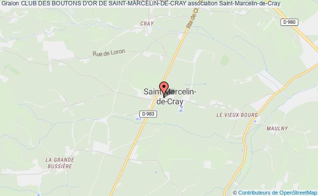 plan association Club Des Boutons D'or De Saint-marcelin-de-cray Saint-Marcelin-de-Cray