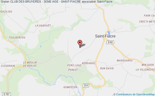 plan association Club Des Bruyeres - 3eme Age - Saint-fiacre Saint-Fiacre