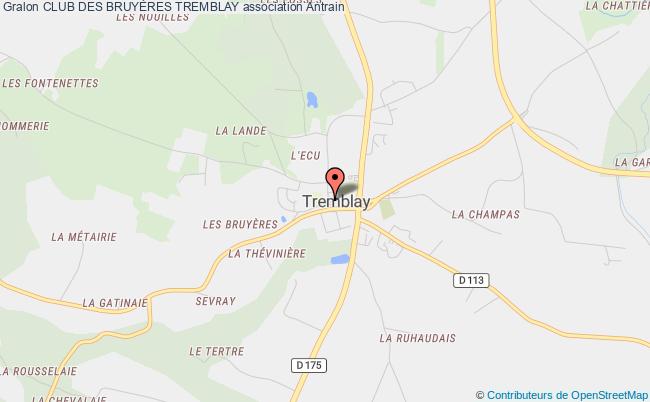 plan association Club Des BruyÈres Tremblay Val-Couesnon