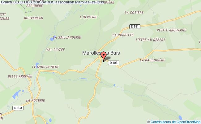 plan association Club Des Buissards Marolles-les-Buis