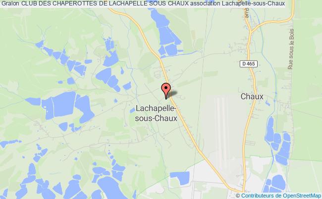 plan association Club Des Chaperottes De Lachapelle Sous Chaux Lachapelle-sous-Chaux