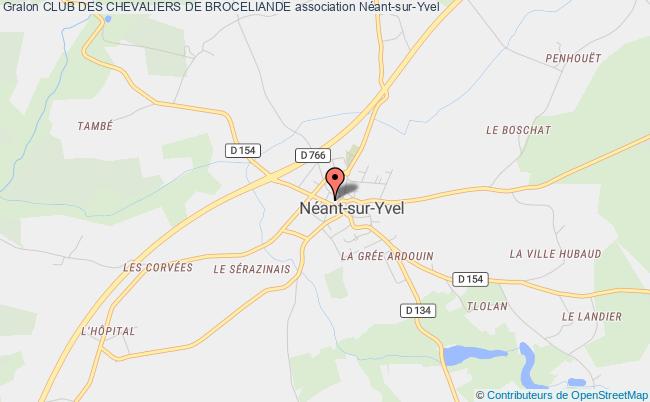 plan association Club Des Chevaliers De Broceliande Néant-sur-Yvel