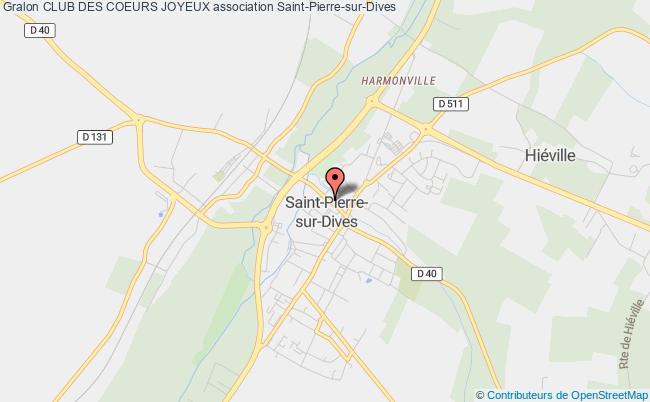 plan association Club Des Coeurs Joyeux Saint-Pierre-en-Auge
