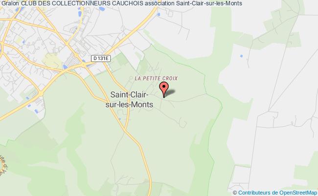 plan association Club Des Collectionneurs Cauchois Saint-Clair-sur-les-Monts