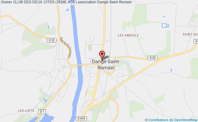 plan association Club Des Deux Cites (3eme Age) Dangé-Saint-Romain