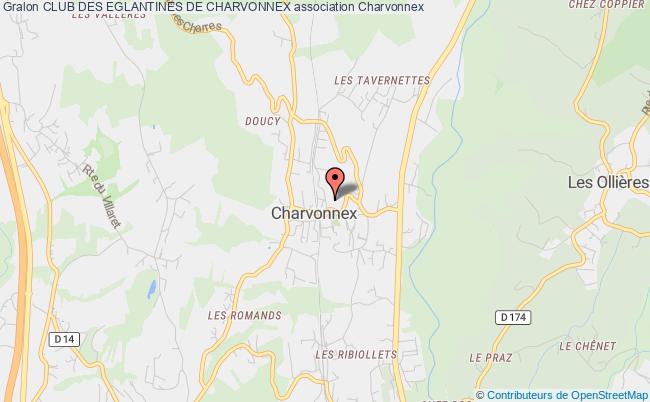 plan association Club Des Eglantines De Charvonnex Charvonnex