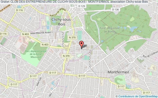 plan association Club Des Entrepreneurs De Clichy-sous-bois / Montfermeil Clichy-sous-Bois
