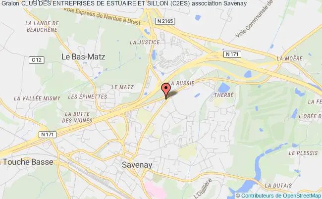 plan association Club Des Entreprises De Estuaire Et Sillon (c2es) Savenay