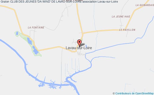 plan association Club Des Jeunes 'da Wind' De Lavau-sur-loire Lavau-sur-Loire