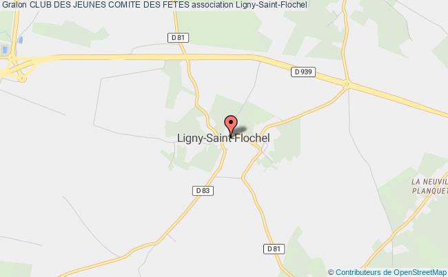 plan association Club Des Jeunes Comite Des Fetes Ligny-Saint-Flochel