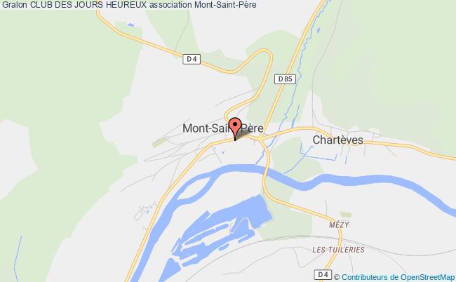 plan association Club Des Jours Heureux Mont-Saint-Père