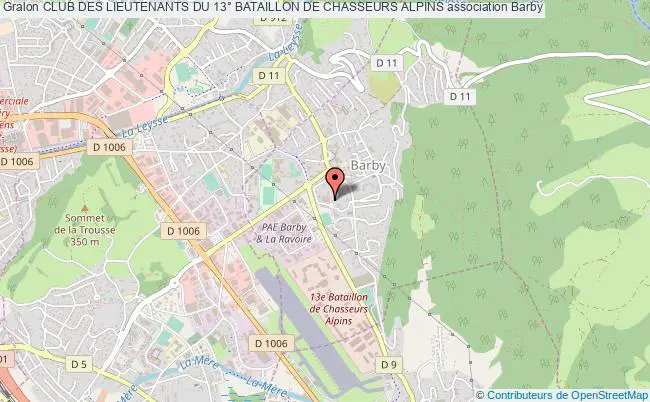 CLUB DES LIEUTENANTS DU 13° BATAILLON DE CHASSEURS ALPINS