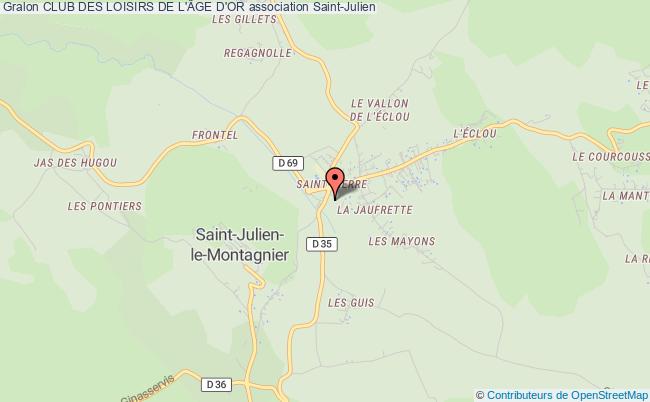 CLUB DES LOISIRS DE L'ÂGE D'OR