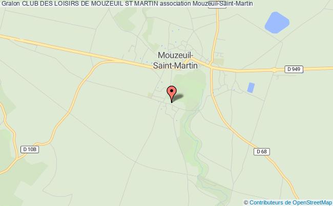 plan association Club Des Loisirs De Mouzeuil St Martin Mouzeuil-Saint-Martin
