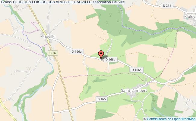 plan association Club Des Loisirs Des Aines De Cauville Cauville