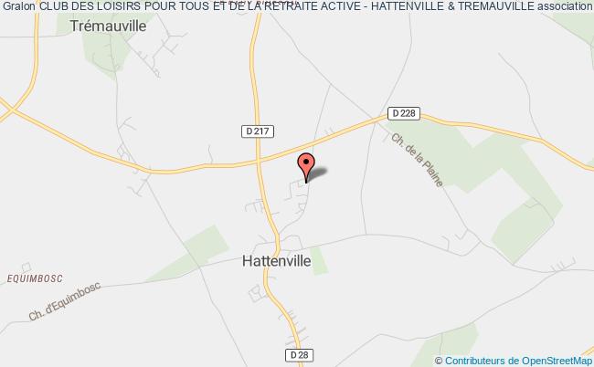 plan association Club Des Loisirs Pour Tous Et De La Retraite Active - Hattenville & Tremauville Hattenville