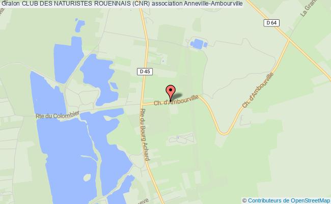 plan association Club Des Naturistes Rouennais (cnr) Anneville-Ambourville