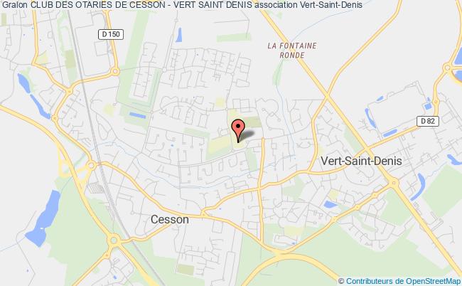 plan association Club Des Otaries De Cesson - Vert Saint Denis Vert-Saint-Denis