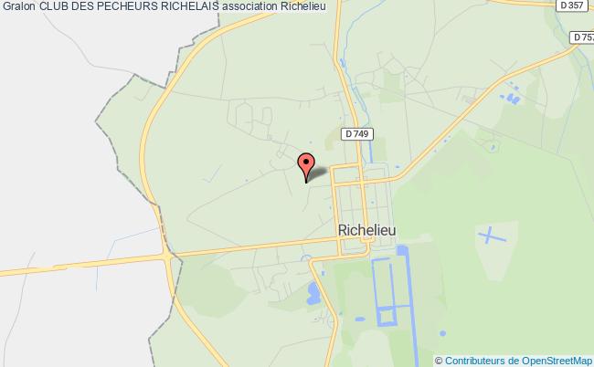 plan association Club Des Pecheurs Richelais Richelieu