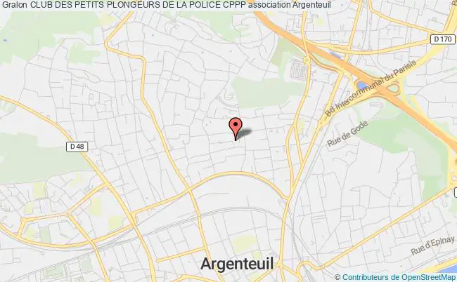 plan association Club Des Petits Plongeurs De La Police Cppp Argenteuil