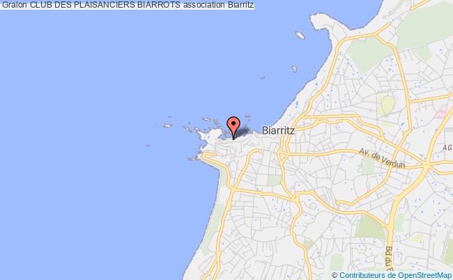 plan association Club Des Plaisanciers Biarrots Biarritz